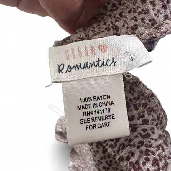 URBAN Romantics Brown Ruched Mini Skirt - Picture 4 of 4